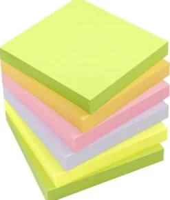 Notes LYRECO prem 75x75mm spring 6/fp
