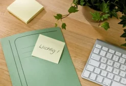 Notes POST-IT 100% recy 76x76 gul 16/fp