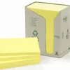 Notes POST-IT 100% recy 127x76 gul 16/fp