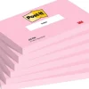 Notes Post-it® rosa 76x127mm 6/fp