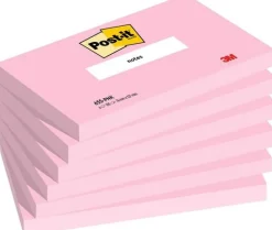 Notes Post-it® rosa 76x127mm 6/fp
