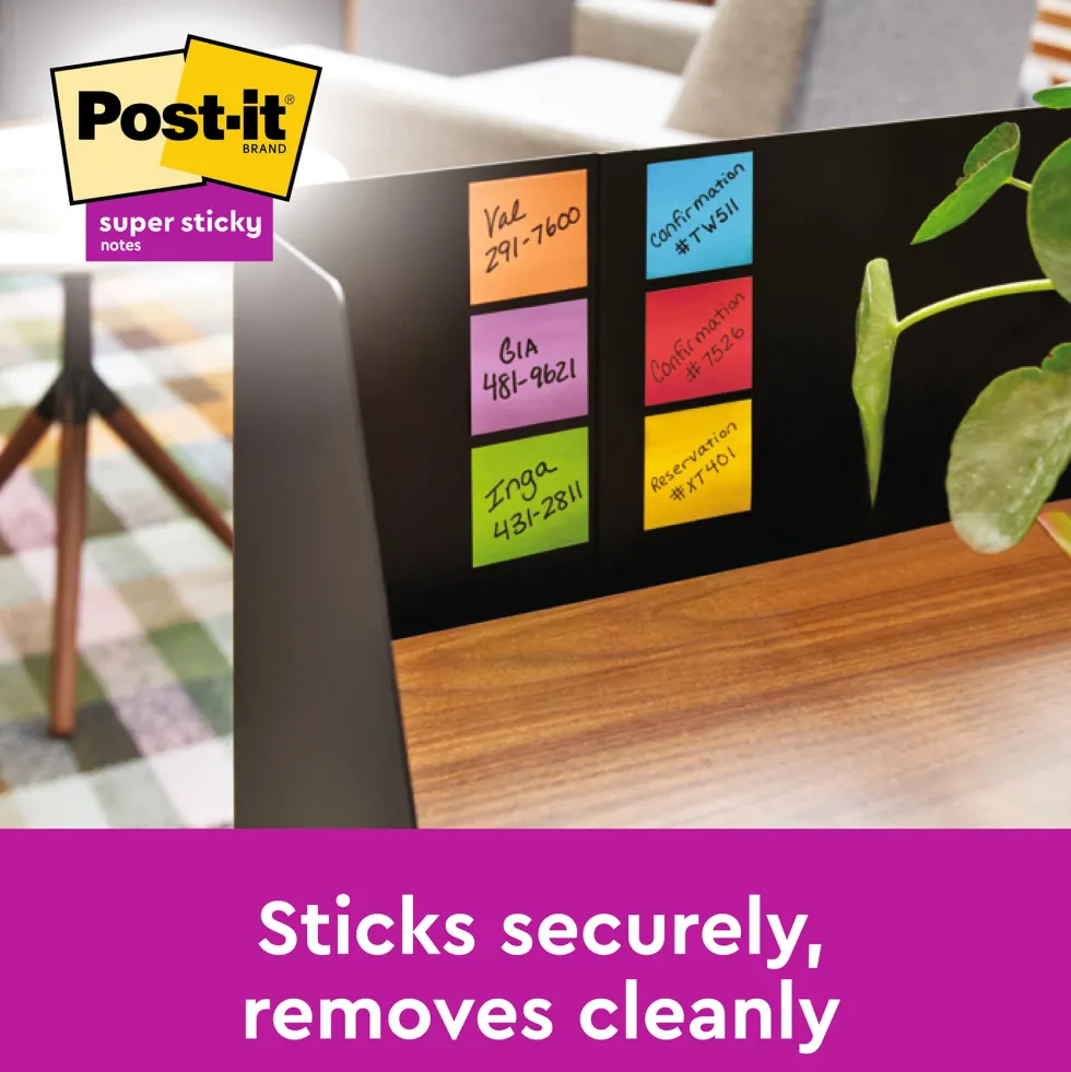 Notes POST-IT SS Playful 76x76 6/fp