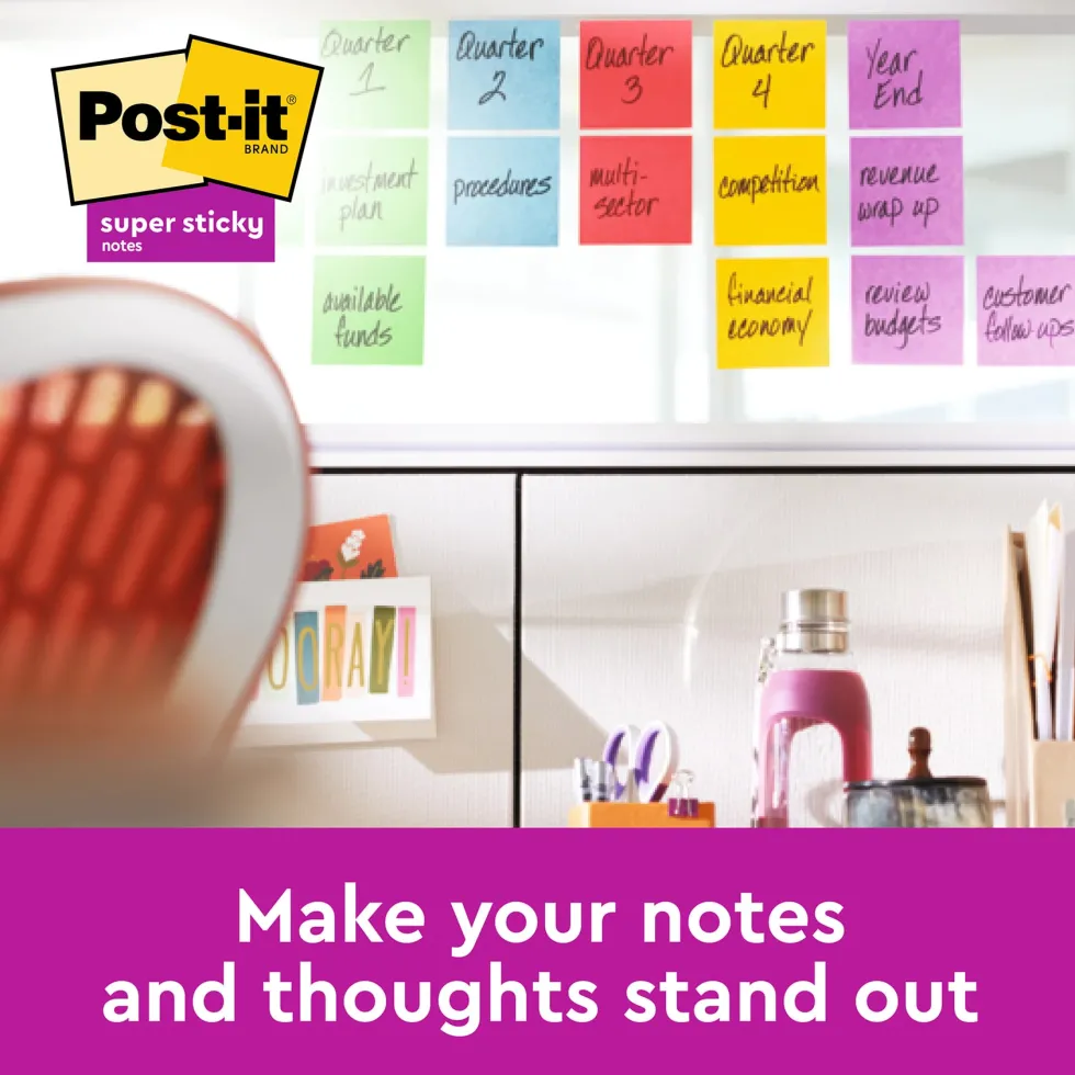 Notes POST-IT SS Playful 76x76 6/fp