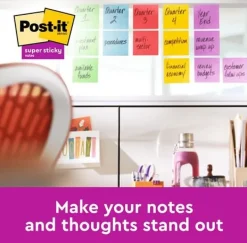 Notes POST-IT SS 76x76mm re sort.f 18/fp