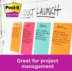 Notes POST-IT Super Sticky 125x200mm (2)