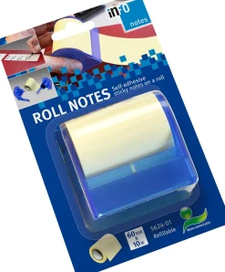 Notes rulle INFO 60mmx10m gul