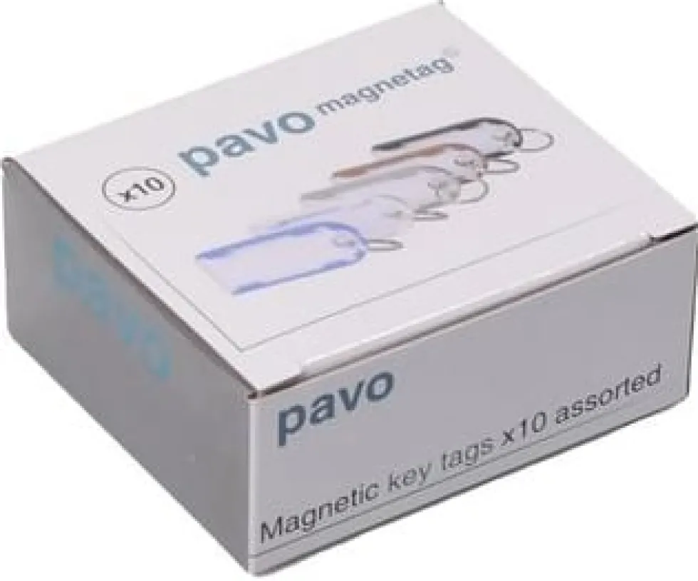 Nyckelbricka PAVO magnetisk 10/fp