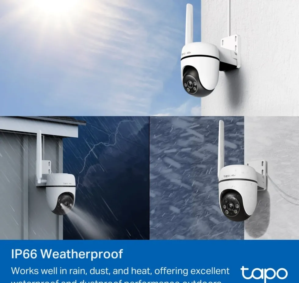 Outdoor Pan/Tilt 4G LTE Camera