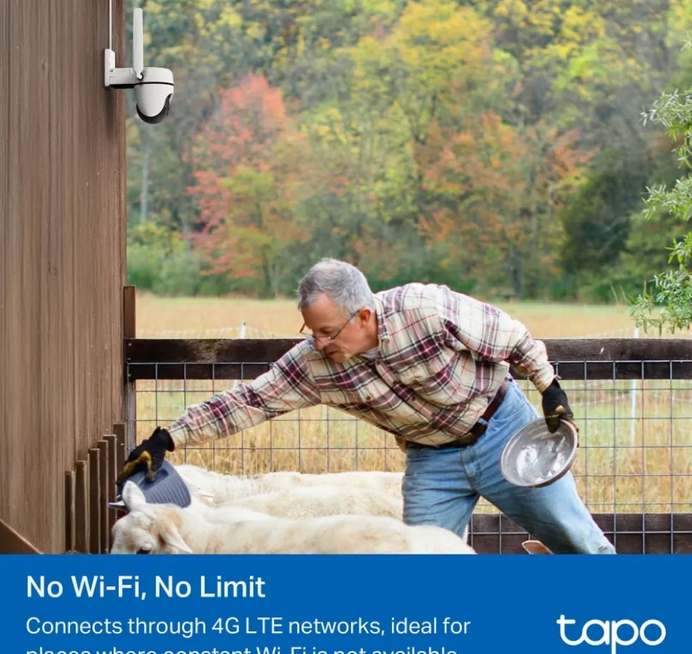 Outdoor Pan/Tilt 4G LTE Camera