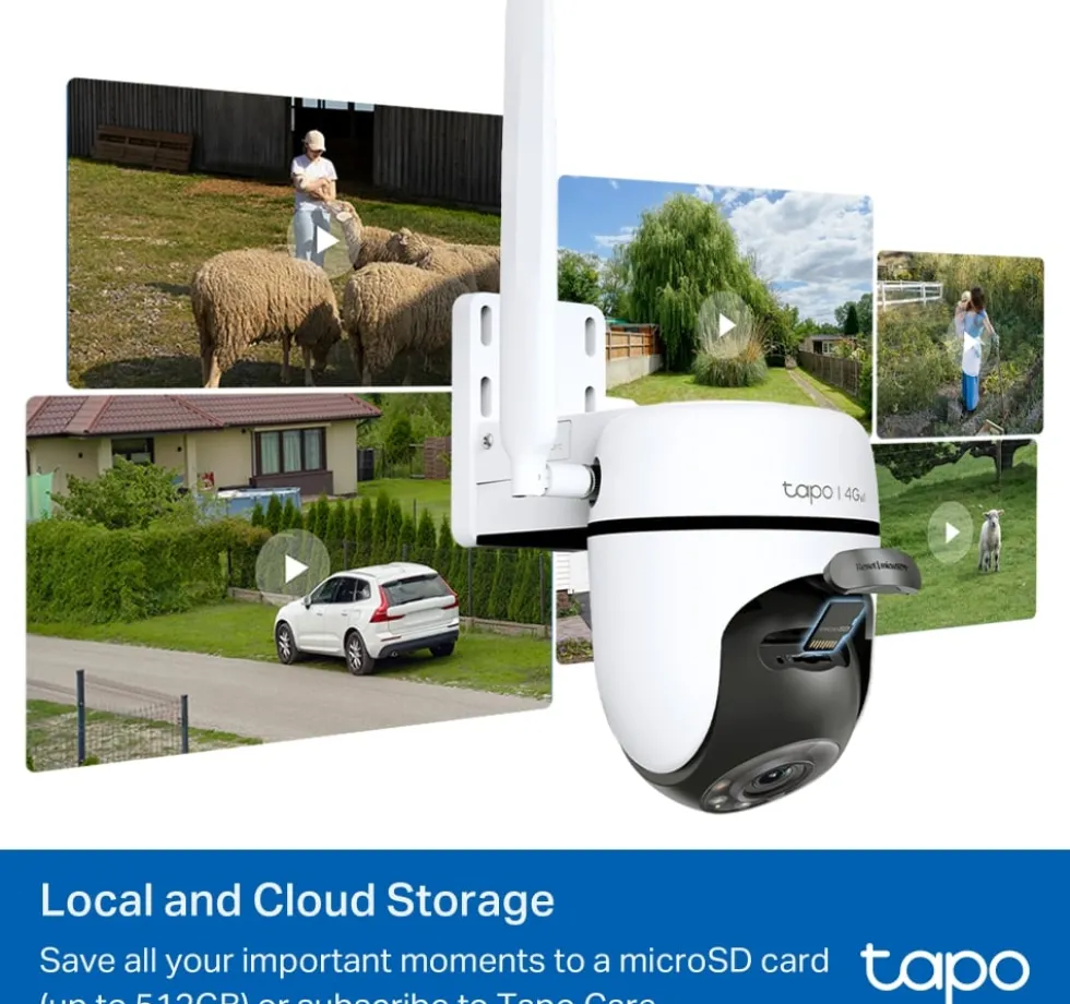 Outdoor Pan/Tilt 4G LTE Camera