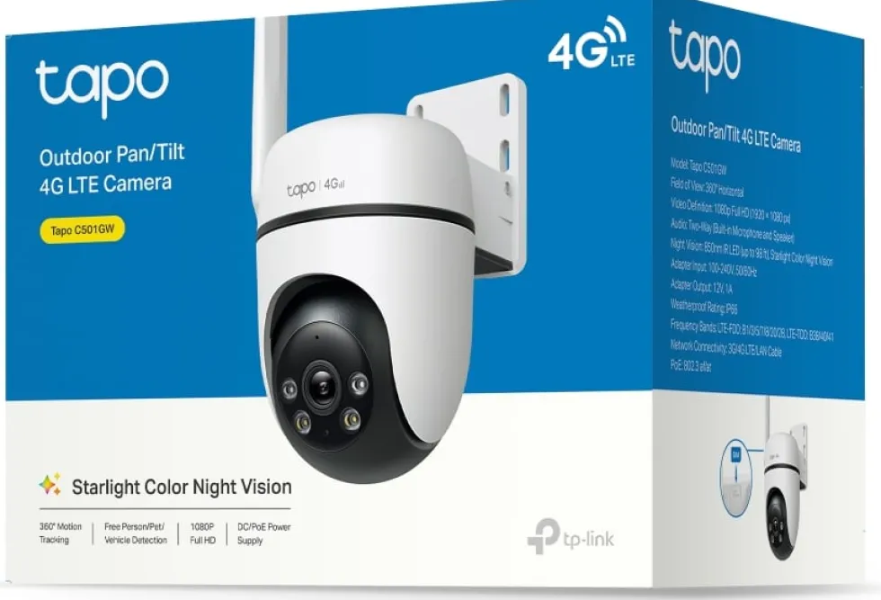 Outdoor Pan/Tilt 4G LTE Camera
