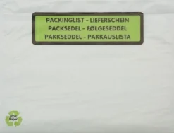 Packsedelskuvert papper C6 tryck 1000/fp