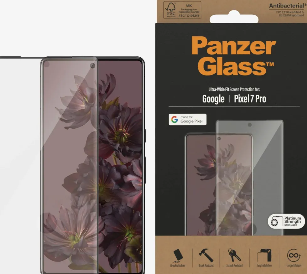 PanzerGlass Screen Protector Google Pixel 7 Pro FP UWF