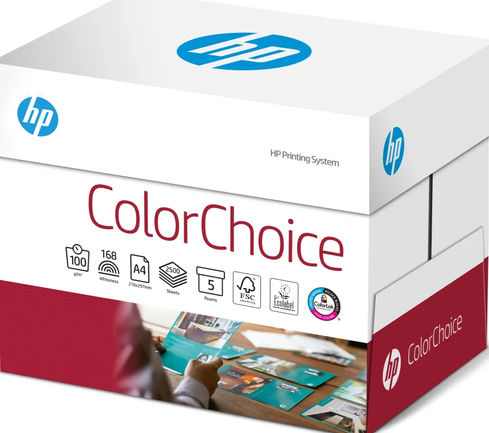 Papper HP Color A4 100g 500/fp