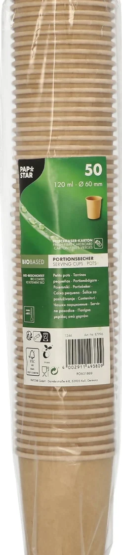 Pappersbägare PURE 12cl 50/fp