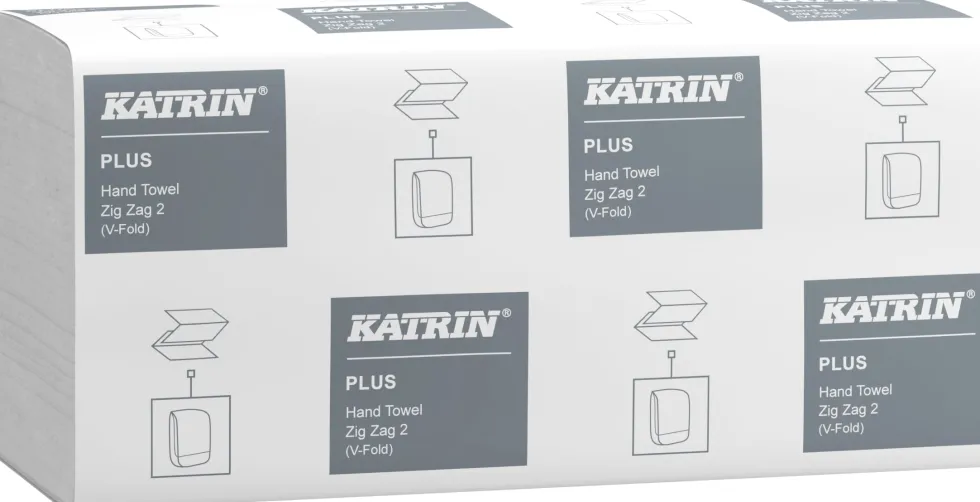 Pappershandduk KATRIN Plus Zig Zag 2 4000/fp