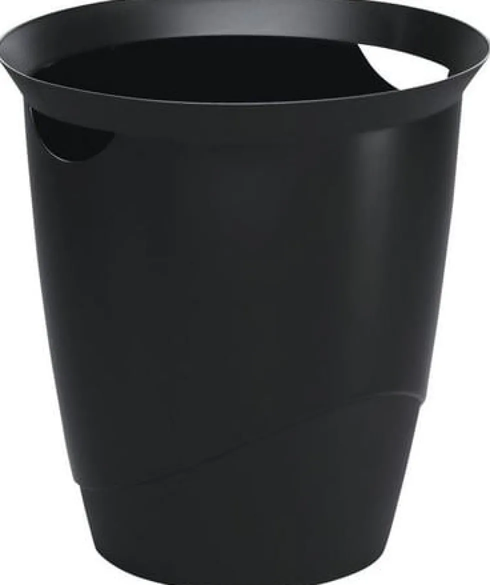 Papperskorg Durable Trend Svart, 16L