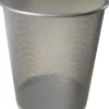 Papperskorg Nät Silver, metall, 15L
