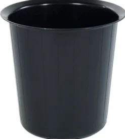 Papperskorg Svart, 22L, plast
