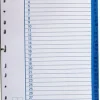 Pappersregister A4 1-31 10/fp