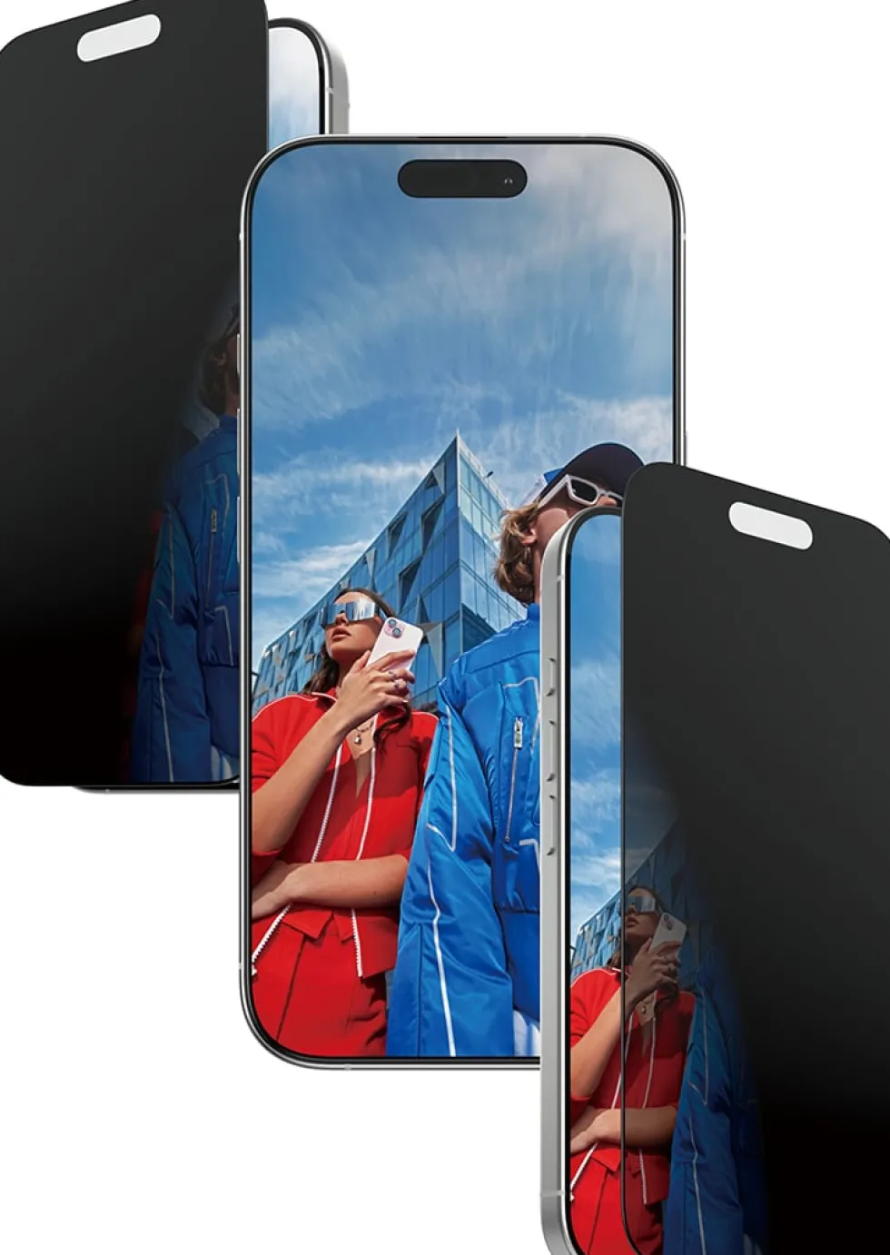 PG 2-Way Privacy Screen Protect iPhone 17 UWFt EasyAligner