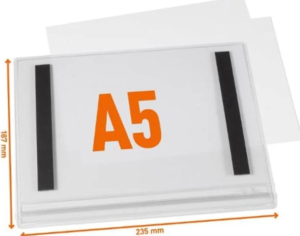 Plastf DURABLE vattentål A5 magnet 5/fp
