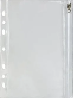 Plastficka BANTEX zip klar 10/fp