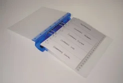 Plastregister KEBA A4 PP 1-10