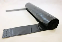 Plastsäck knyt LD 125L 50my svart 8/rl