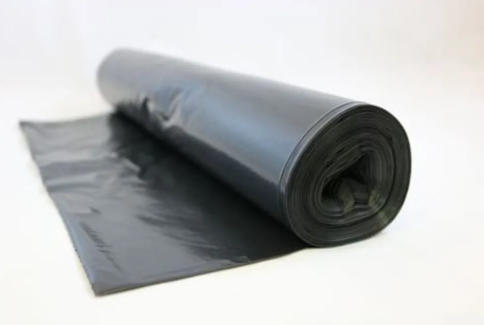 Plastsäck LLD R70% 160L 60my svart 10/rl