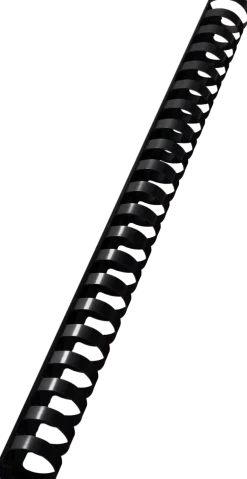 Plastspiral Leitz Combind 19 mm svart (100)