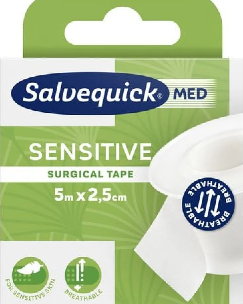Plåster SALVEQUICK kirurgtape 5m