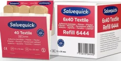 Plåster SALVEQUICK refill textil 40/fp