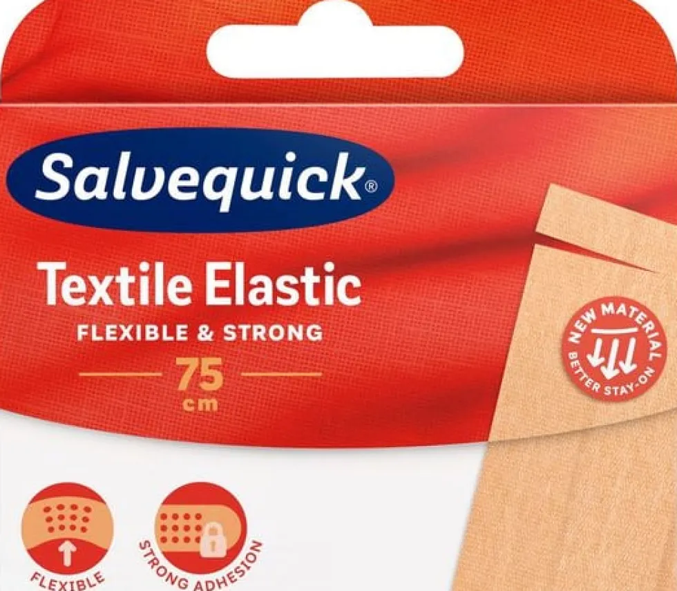 Plåster SALVEQUICK textil 75cm