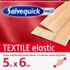 Plåster SALVEQUICK textil 5mx6cm