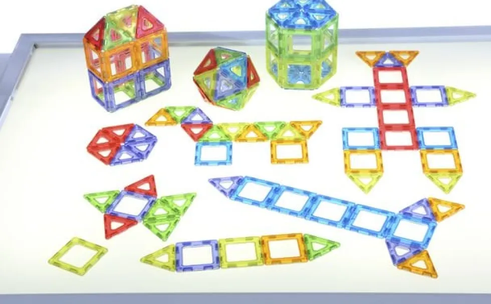 Polydron Magnetic transparent 64/fp