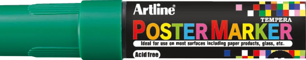 Poster Marker Artline 12 mm grön