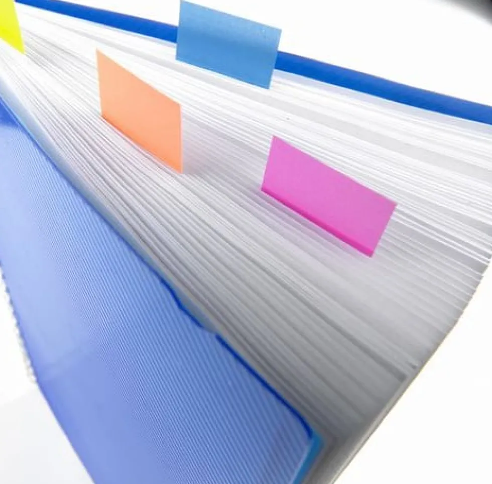 Post-it® Index 25x43mm cerise, 50st