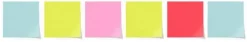 Post-it Supersticky Miami, 76x76mm, 6/FP