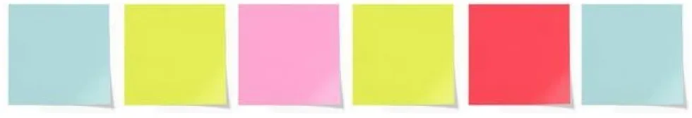 Post-it Supersticky Miami, 76x76mm, 6/FP