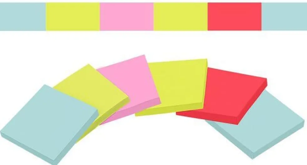 Post-it Supersticky Miami, 76x76mm, 6/FP