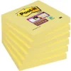 Post-it® Supersticky Notisar gul, 76x76mm