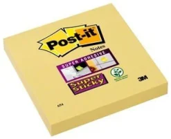 Post-it® Supersticky Notisar gul, 76x76mm