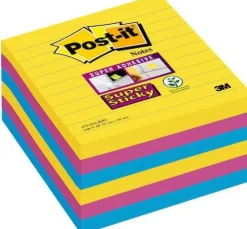 Post-it® Supersticky Notisar Rio, 101x101mm, 6/FP