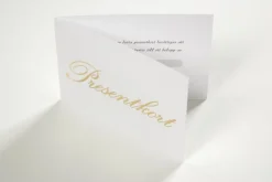 Presentkort 100 kort + 100 kuvert