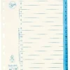 Pärmregister JOPA Papper A4 1-20, blå flik, 10st