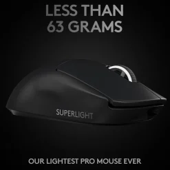 PRO X SUPERLIGHT Wireless Gaming Mouse, Black
