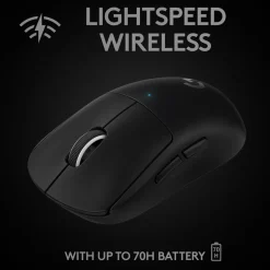 PRO X SUPERLIGHT Wireless Gaming Mouse, Black