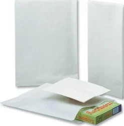 Påse plan 170x215mm 0,5kg vit 1000/fp