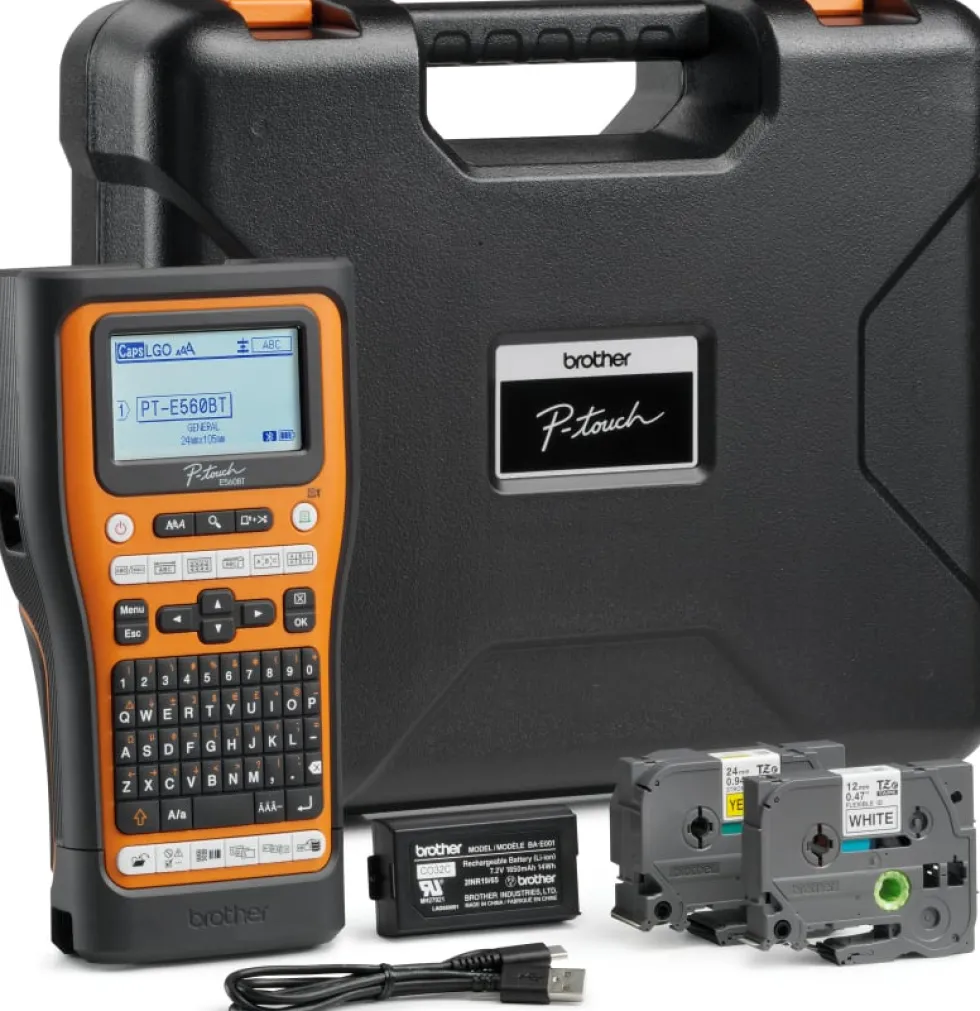 PT-E560BTVP Pro Labelling Machine with Bluetooth